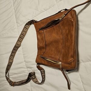 Brown Leather Crossbody Bag